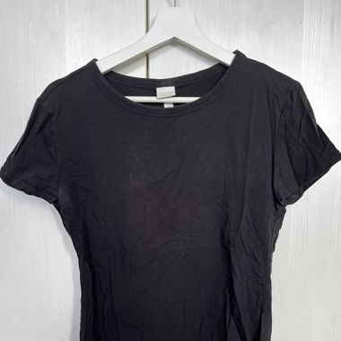 Basic schwarzes T-Shirt