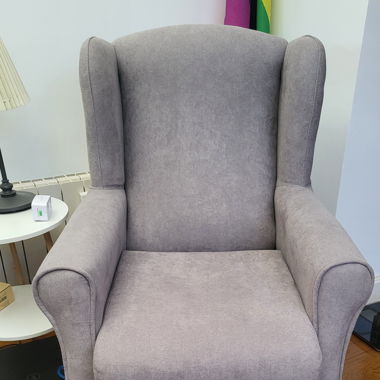 Fauteuil avec repose-pieds