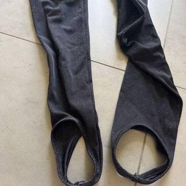Leggings noirs brillants