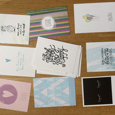 Set de cartes postales