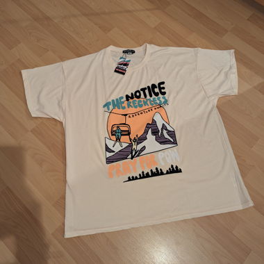T-shirt oversize unisex Notice the Reckless