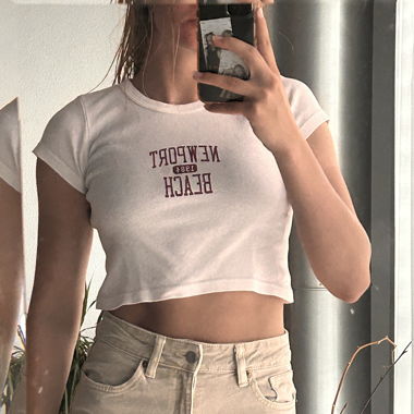 Crop Top newport beach