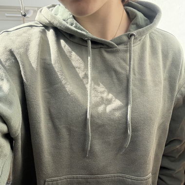 Hoodie Even&odd Olivgrün