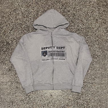 Felpa con zip Deputy Department