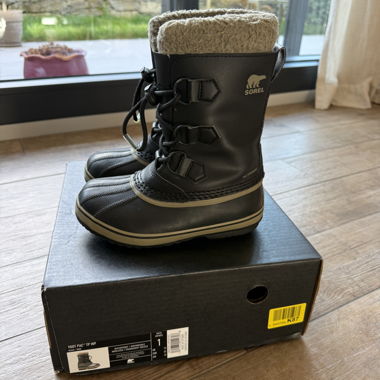 Children's Sorel Yoot Pac Snow Boots black EUR 32
