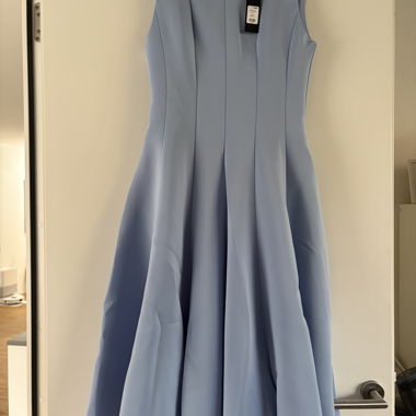 Light Blue A-Line Dress