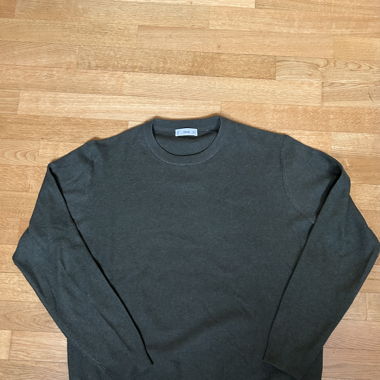 Mango forest green knit 