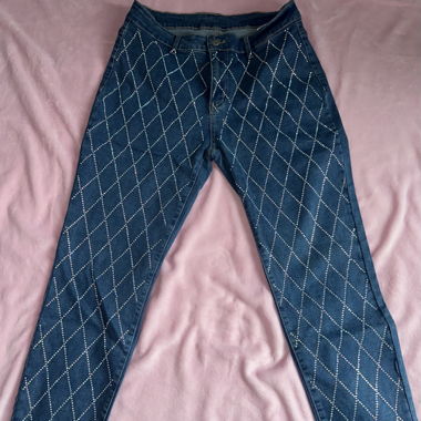 Glitzer Jeans