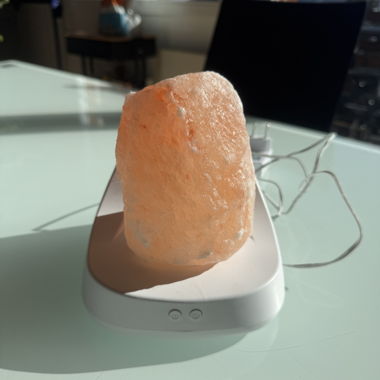 Diffuseur avec lumière et pierre de sel