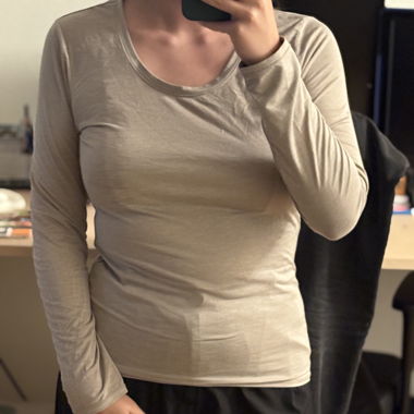 Beige top - No brand - Size S/M
