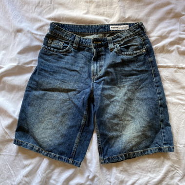 Bershka Jorts bleu