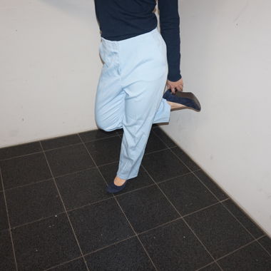 Pantaloni da completo blu