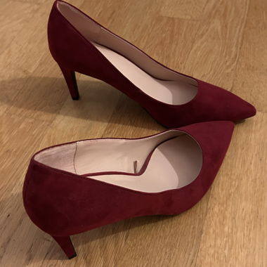 Scarpe con tacco, bordeaux