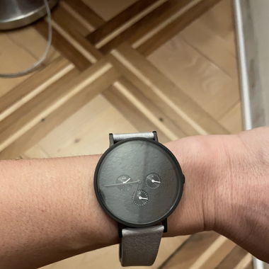 Kerbholz Uhr