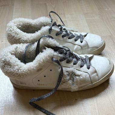 Sneakers Golden Goose foderate in shearling