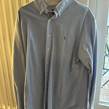 Camicia vintage blu Ralph Lauren