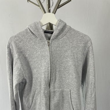 sweatjacke grau