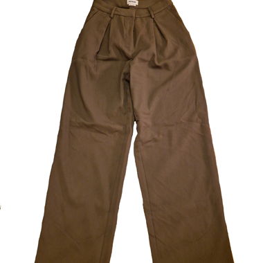 Pantaloni sartoriali color kaki