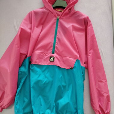 K-Way Windjacke rosa/türkis