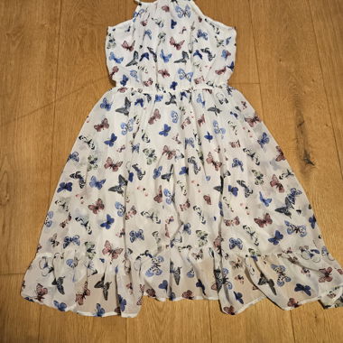 H&M kids dress butterfly print size 158/164