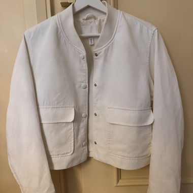 Giacca corta bianca H&M
