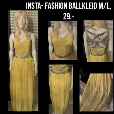 INSTA FASHION BALLDRESS SIZE M/L