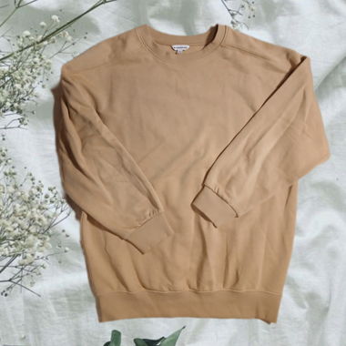 Pull beige, S