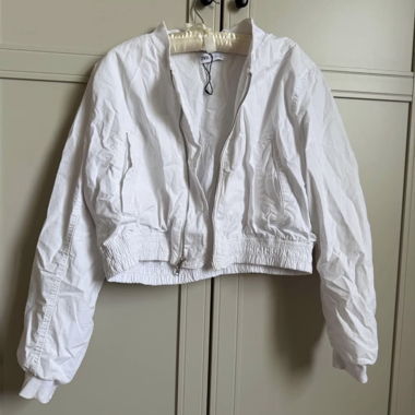 Bomber bianco Zara