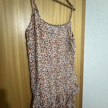Light floral strappy dress