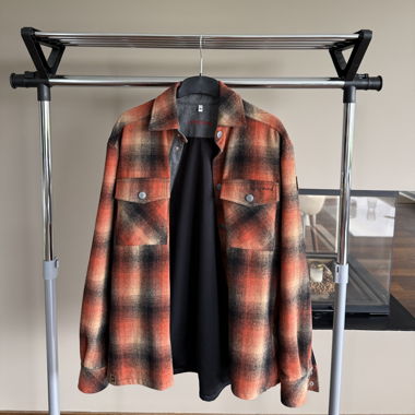 Almgwand - checked shirt jacket size 50