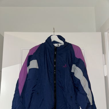 Navy Blue windbreaker jacket