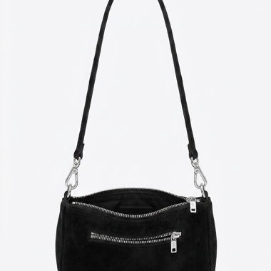 Borsa a tracolla nera Brandy Melville