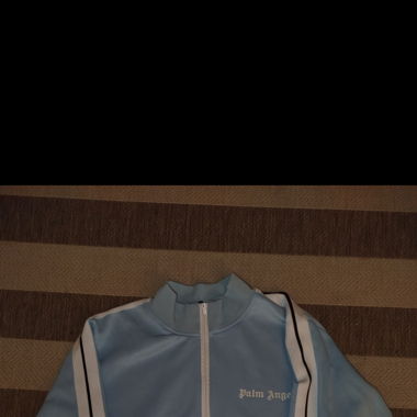 PALM ANGELS BABY BLUE ZIPPER