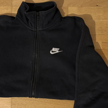 Giacca Nike nera senza cappuccio