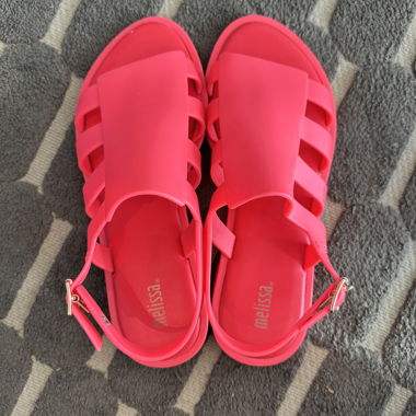 Melissa coral Jelly Sandals