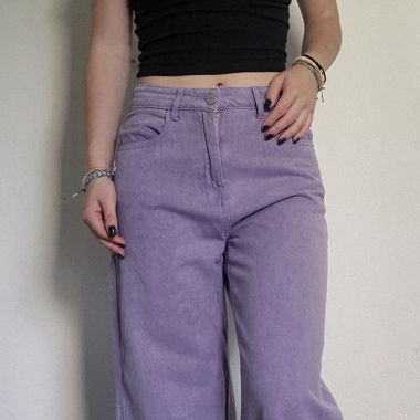 purple pants