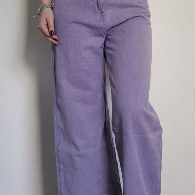 pantaloni viola