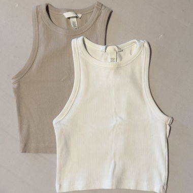 Ribbed Tank Tops H&M