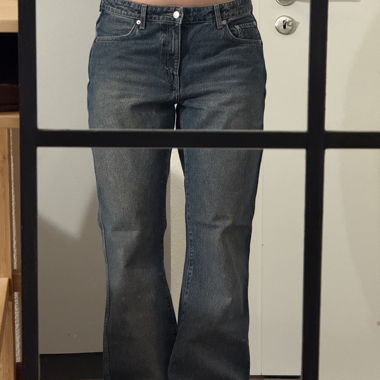 WEEKDAY jeans évasés bleus