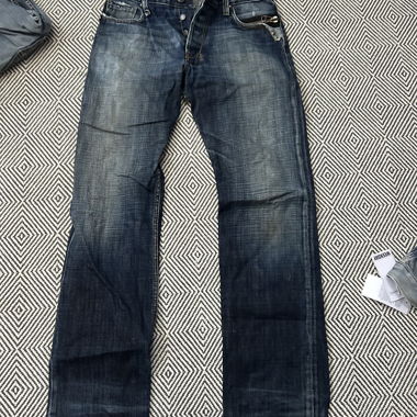 Jeans vintage coupe droite