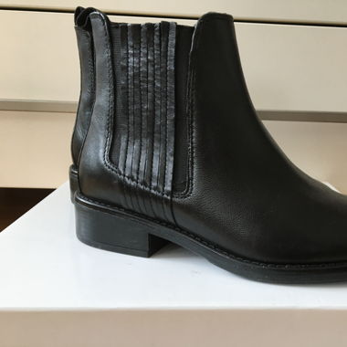 Schwarze Leder Chelsea Boots, Elegant & Zeitlos! 