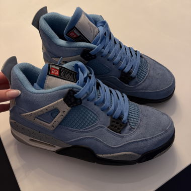 Air Jordan 4 Sneaker blau
