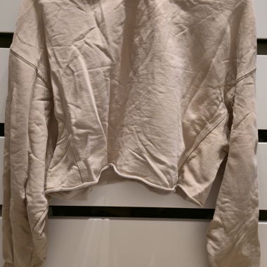 Bershka Sweatshirt beige in Altrosa