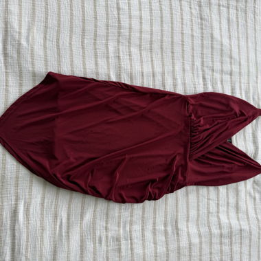 Robe Missguided bordeaux