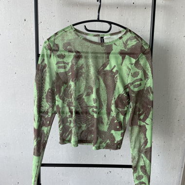 Camouflage Langarmshirt