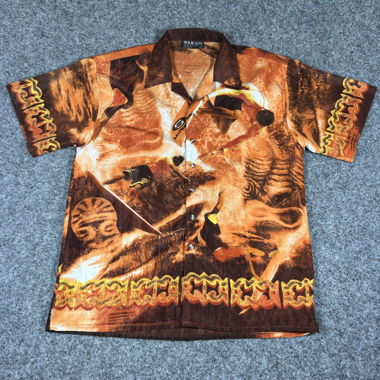 2000s Wang Gu Hawaiian Shirt