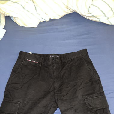Tommy Hilfiger, Hose, Schwarz