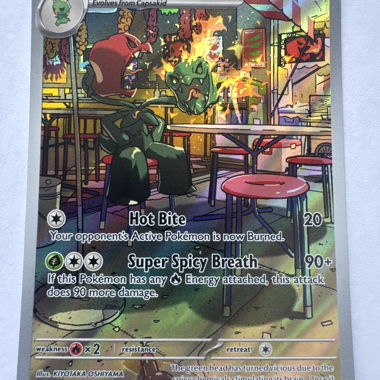 Scovillain Pokemon Card
