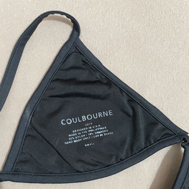 Siren Top - Black - Small - Coulbourne