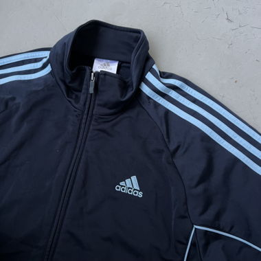 Adidas training jacket navy size M